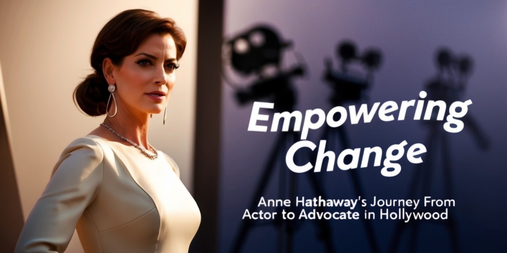 Empowering Change: Anne Hathaway's Journey from Actor to Advocate in Hollywood