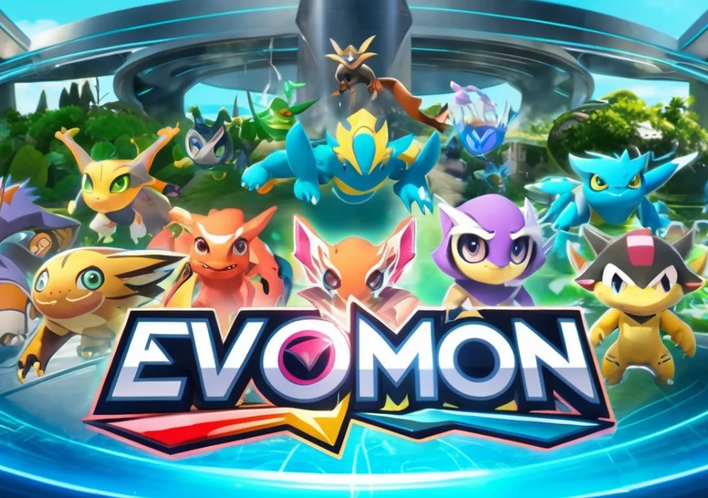 Evomon: An Evolutionary Adventure of Strategy, Collection, and Community