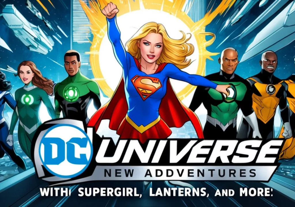DC Universe Ignites New Adventures with Supergirl, Lanterns, and More