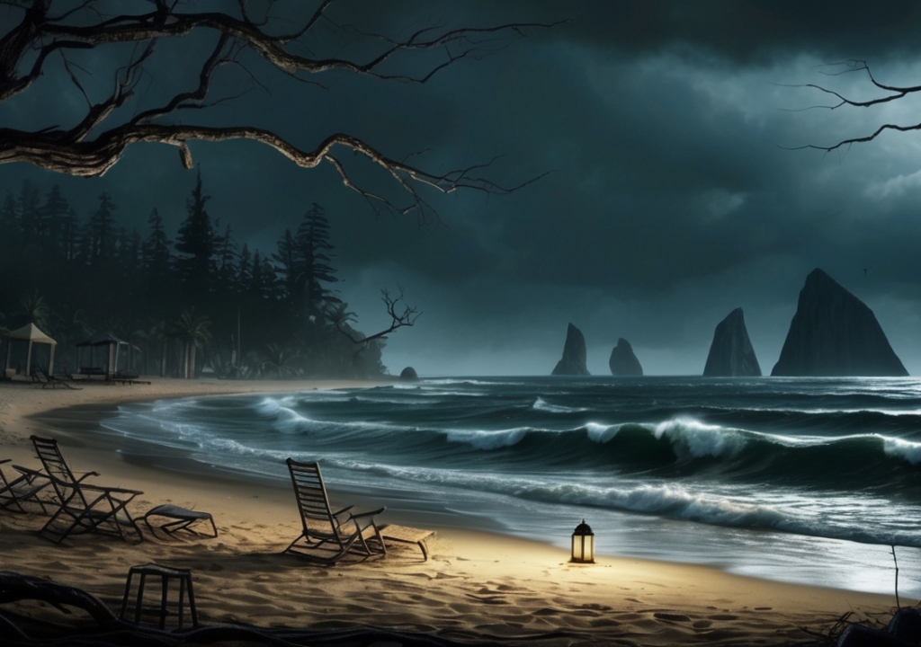 Sinister Shores: A Vacation Transformed by Darkness