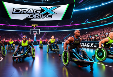 Drag x Drive: The Futuristic Fusion of Wheelchair Basketball and Vehicular Sports