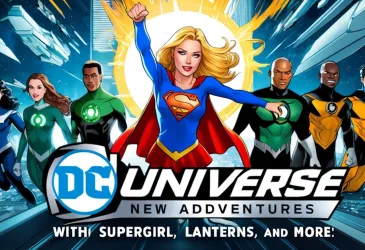 DC Universe Ignites New Adventures with Supergirl, Lanterns, and More