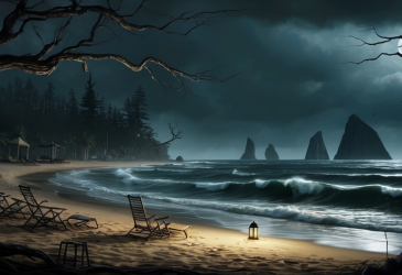 Sinister Shores: A Vacation Transformed by Darkness