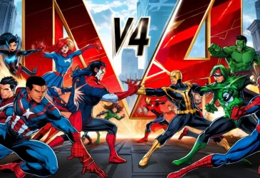 Marvel's 4v4 Saga: Dynamic Team Tactics and Epic Storytelling