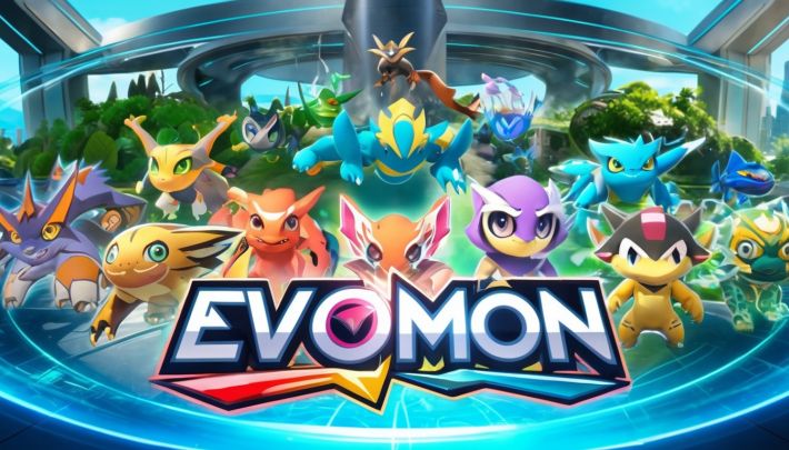 Evomon: An Evolutionary Adventure of Strategy, Collection, and Community
