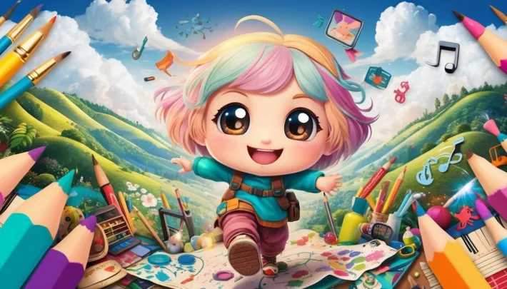 OverField: A Dynamic Chibi Journey Through a World of Creative Adventures